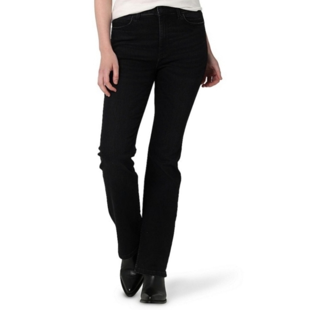 Wrangler Black High Rise Bootcut Jeans 16 NWT